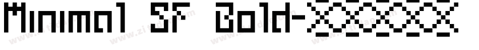 Minimal SF Bold字体转换